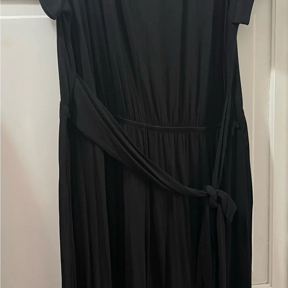 Lane Bryant Black Asymmetrical Dress - Picture 2 of 3